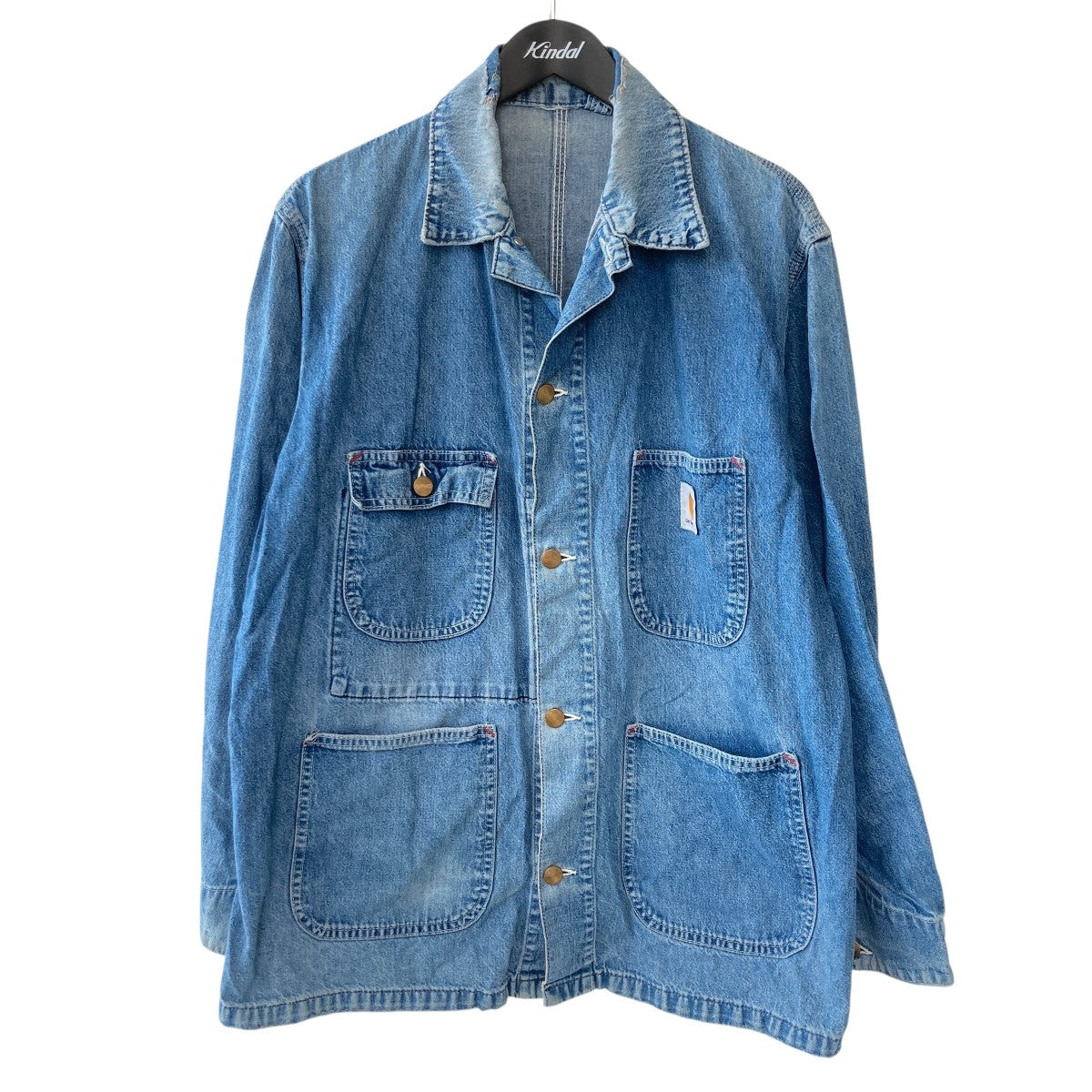 CarHartt(カーハート) デニムカバーオール 80s~90s インディゴ サイズ