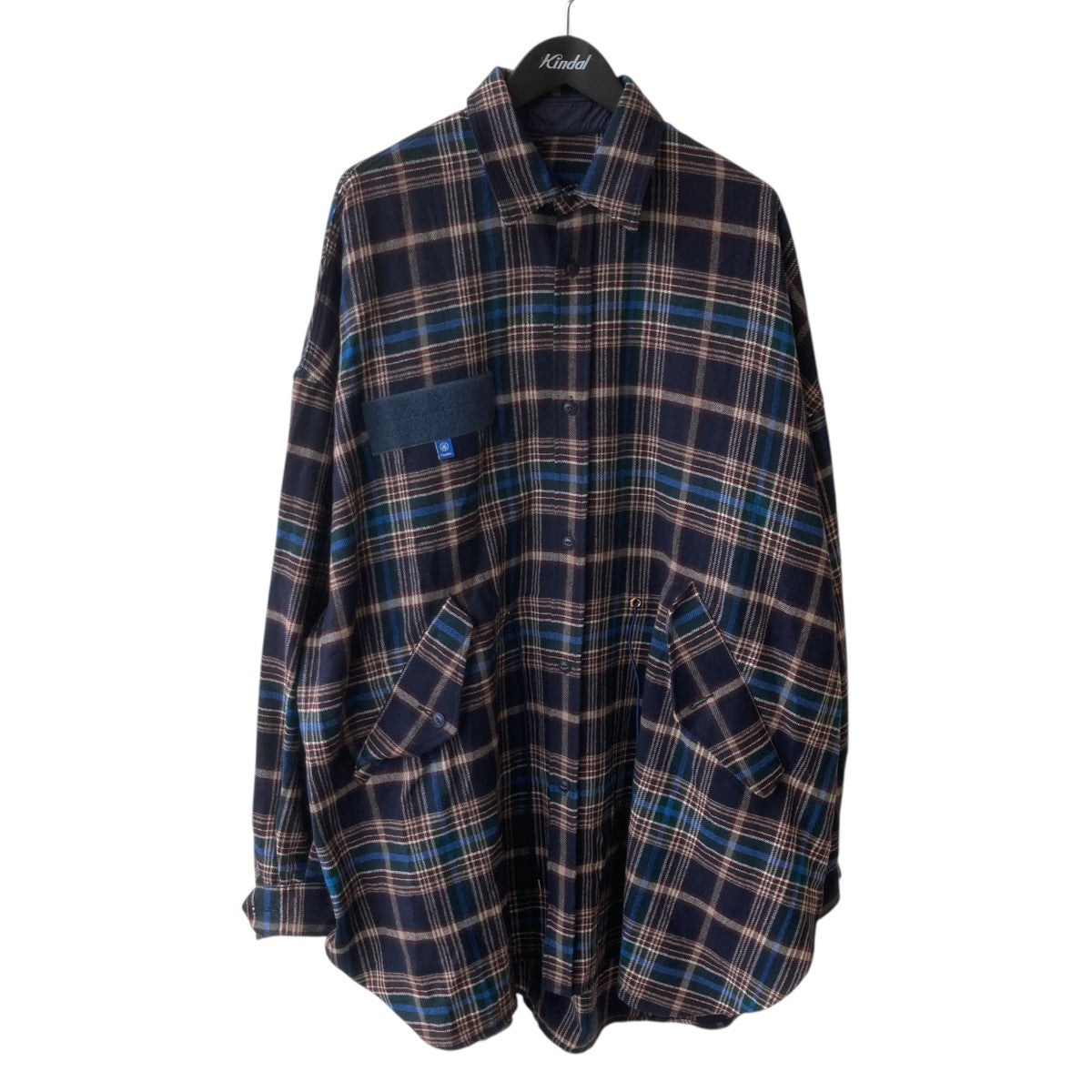FUMITO GANRYU(フミトガンリュウ) M-51 shirt jacket長袖シャツFU8-BL
