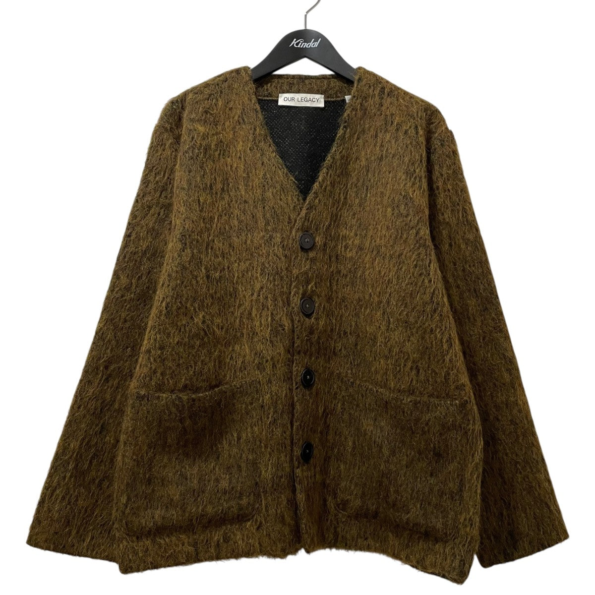 OUR LEGACY(アワーレガシー) CARDIGAN OLIVE MELANGE MOHAIRモヘヤ