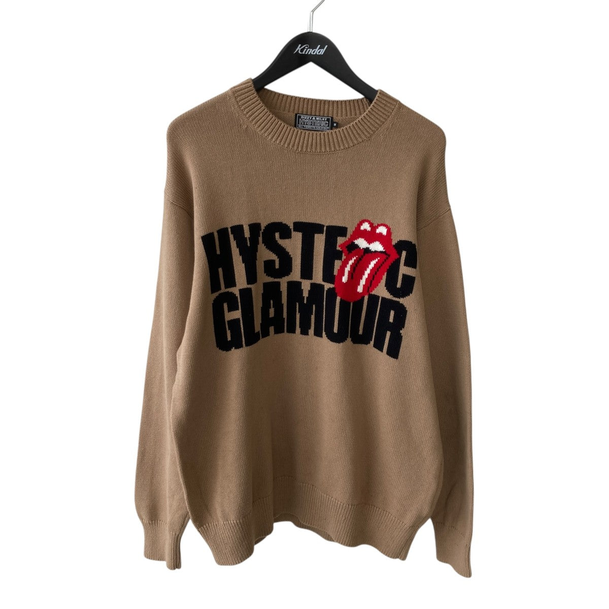Hysteric Glamour(ヒステリックグラマー) LOGO＆TONGUEニット02243NS16