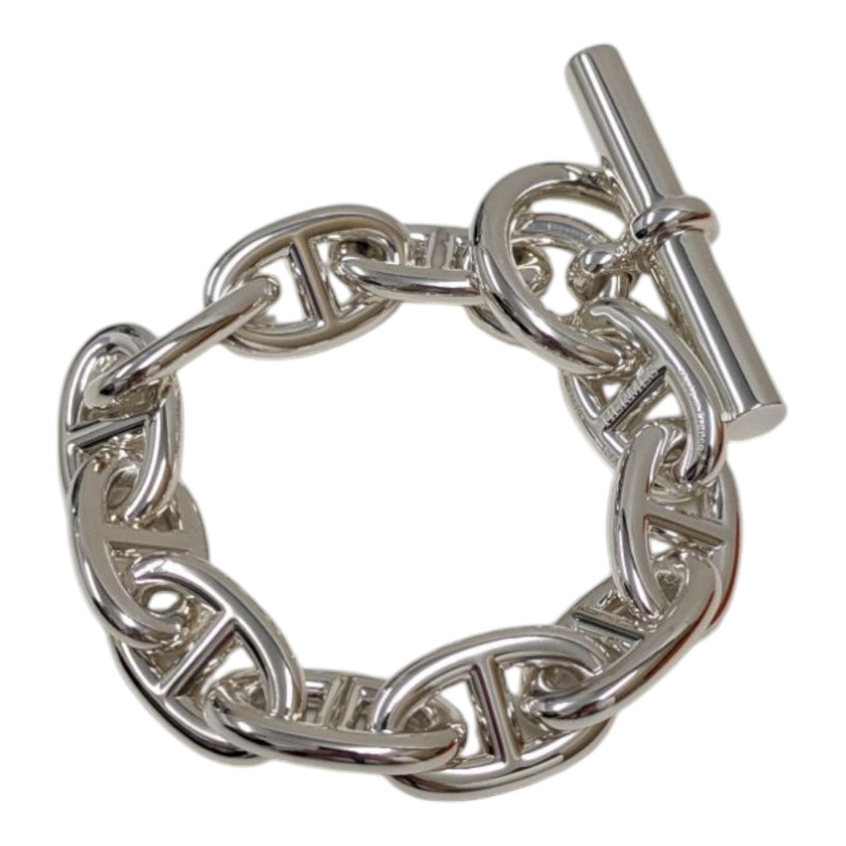 HERMES(エルメス) シェーヌダンクルTGM 11コマ ブレスレット シルバー