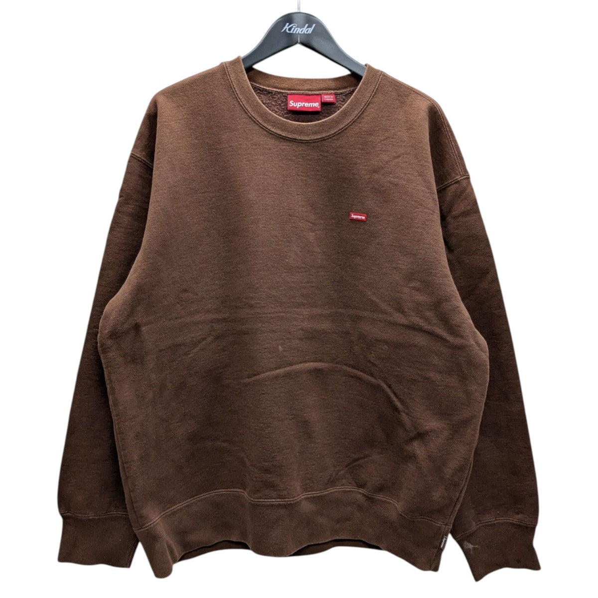 Supreme(シュプリーム) スモールボックスロゴスウェット ブラウン