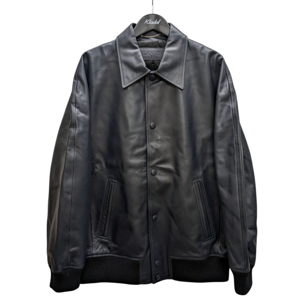 LANVIN(ランバン) カウ―レザージャケットRM-OU0208-L048-A23 RM-OU0208