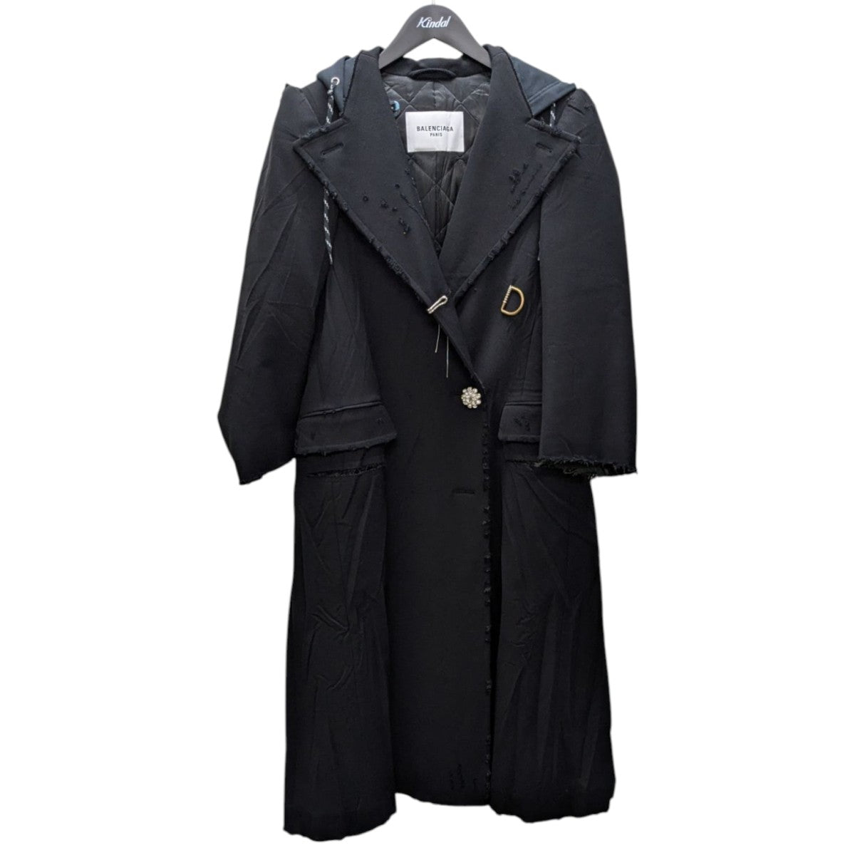 BALENCIAGA(バレンシアガ) コート 698886 ブラック サイズ 36｜【公式