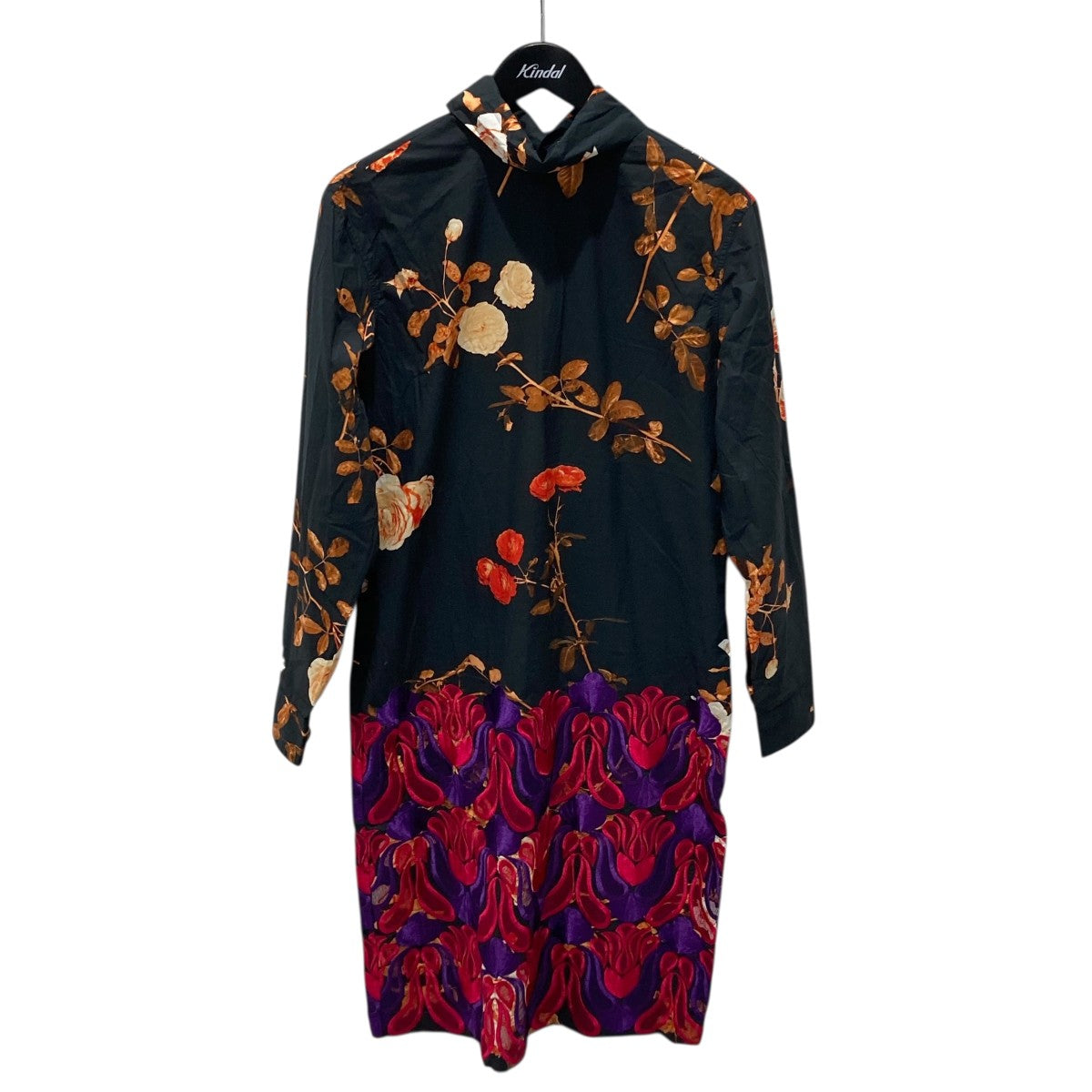 DRIES VAN NOTEN(ドリスヴァンノッテン) ワンピース ブラック サイズ