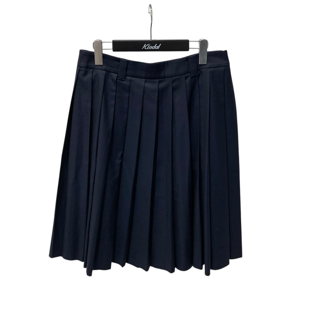MIU MIU(ミュウミュウ) ウールプリーツスカートMG2052 MG2052 ネイビー