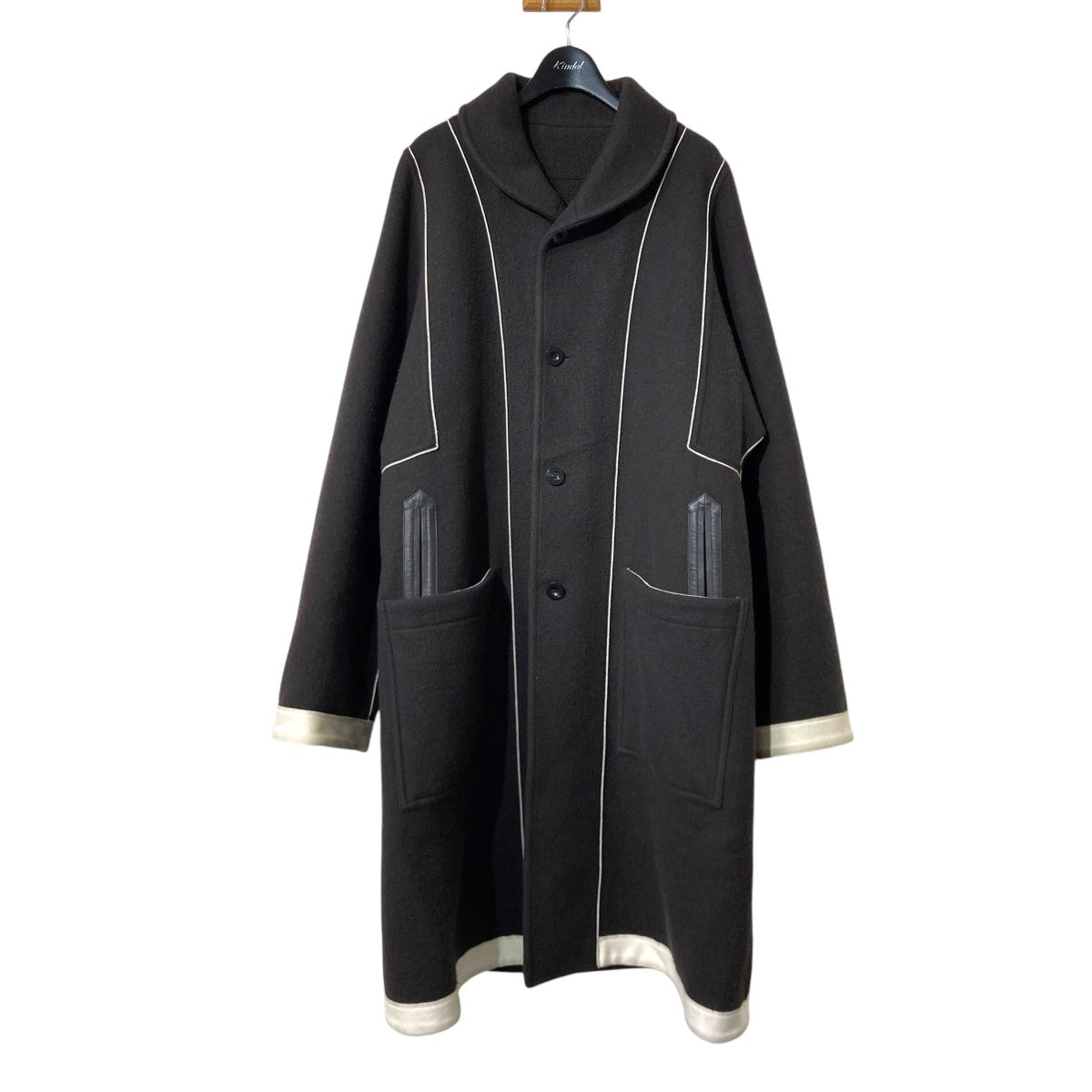 IRENISA(イレニサ) 23AWREVERSIBLE SHAWL COLLAR COATショールカラー