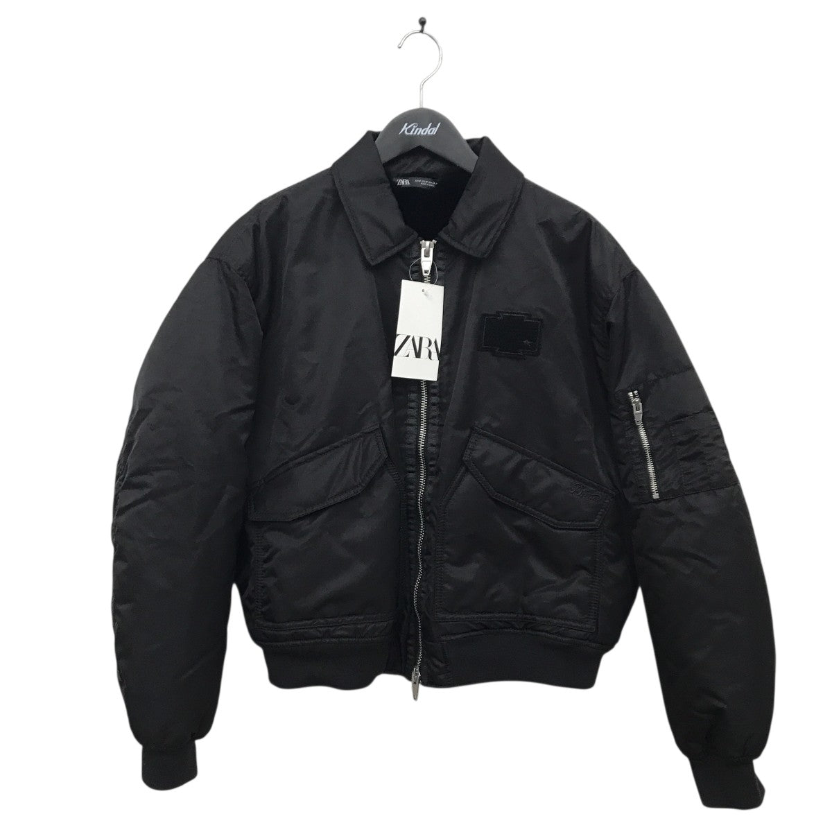 ZARA(ザラ) MA-1ジャケット ブラック サイズ M｜【公式】カインドオル