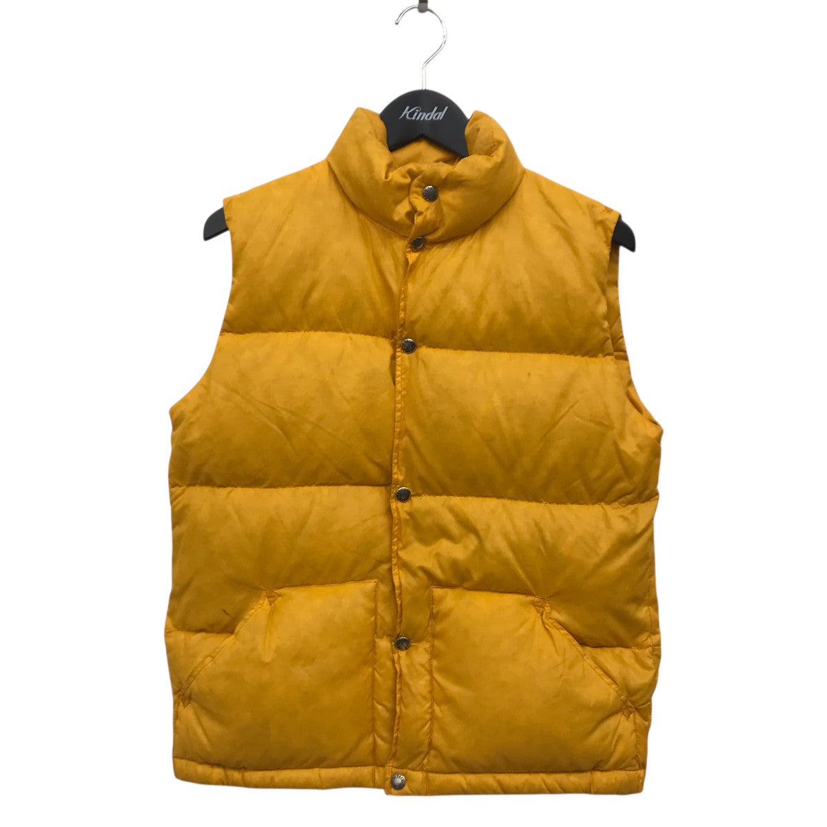 THE NORTH FACE(ザノースフェイス) 茶タグダウンベスト イエロー