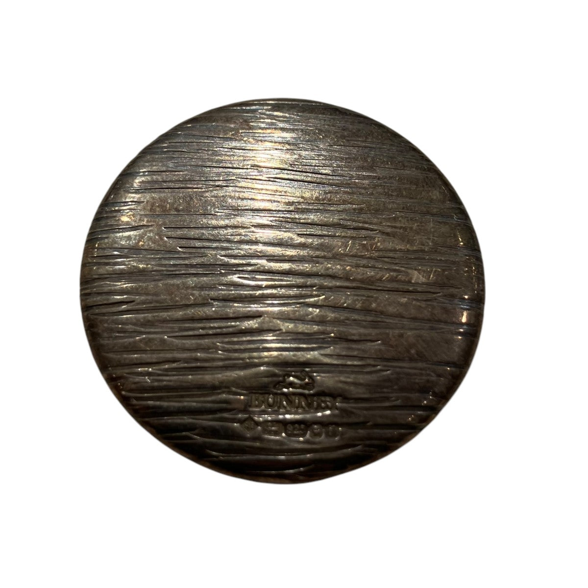 BUNNEY(バニー) シルバーサークルバッジ｢Bark Finish Badge｣ ｢Bark