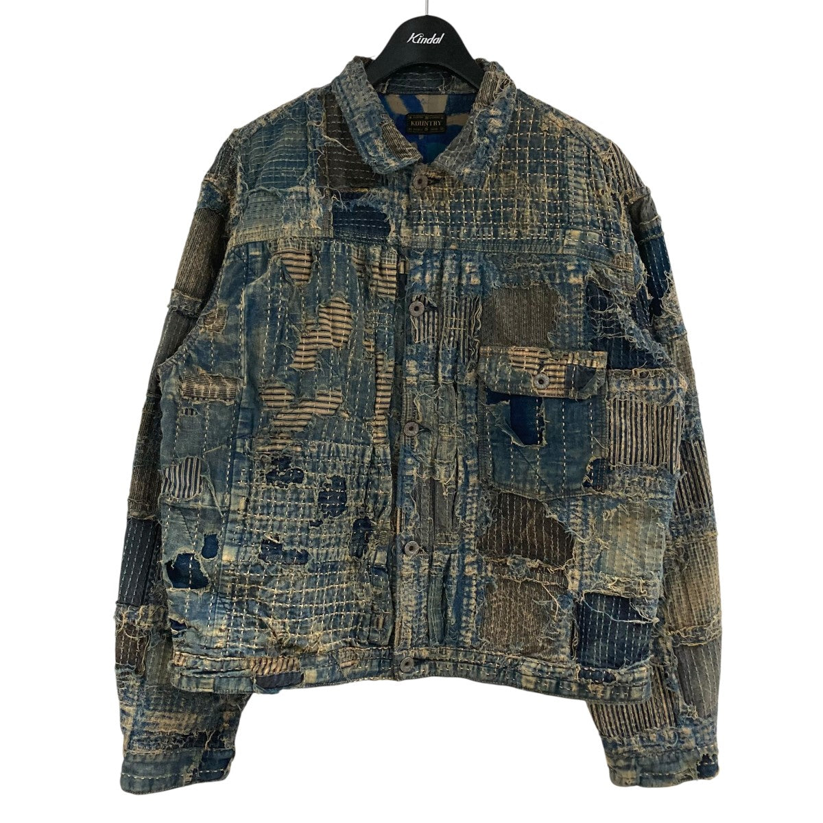 KAPITAL(キャピタル) ボロジャケット EK-1549LJ インディゴ サイズ 3