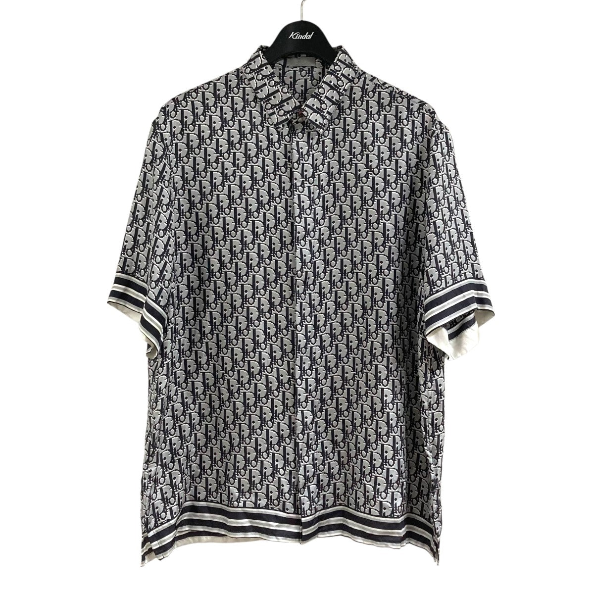 DIOR(ディオール) オブリークショートスリーブシルクシャツ