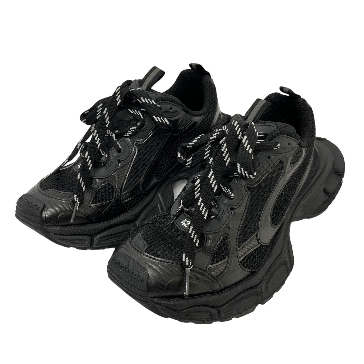 BALENCIAGA(バレンシアガ) 3XL スニーカー 734734 ブラック サイズ