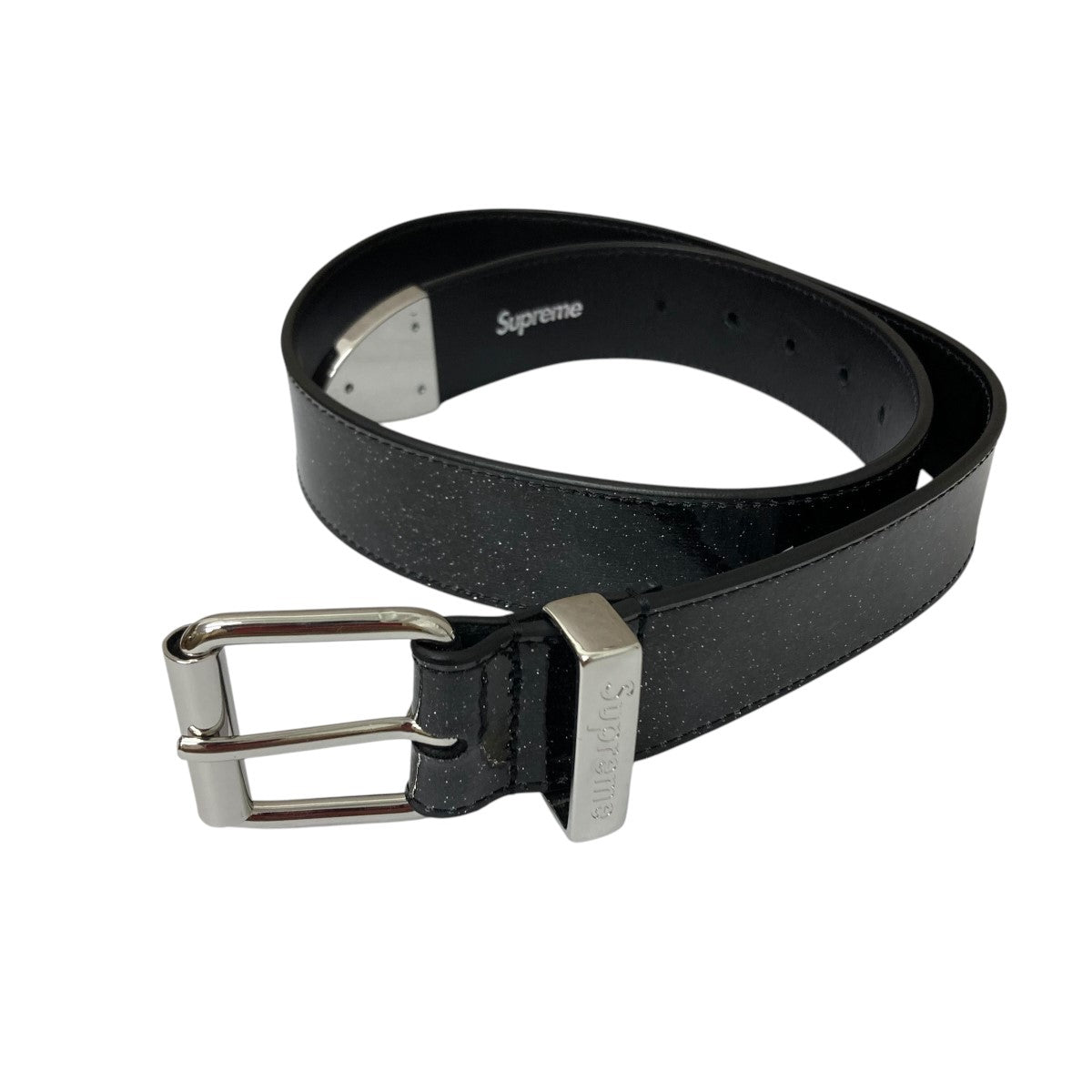 Supreme(シュプリーム) Glitter Vinyl Ranger Belt コーティングレザー