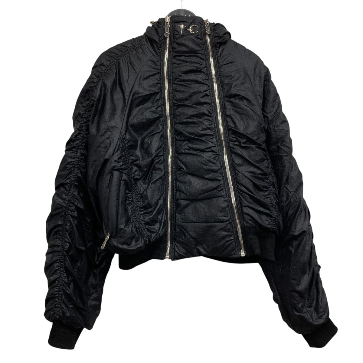 THUG CLUB(サグクラブ) ダブルジップナイロンボンバージャケット