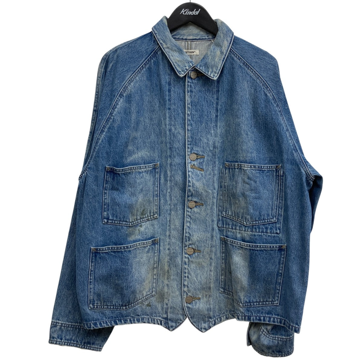 AUTHEN(オーセン) エンジニアジャケット ヴィンテージ加工デニム