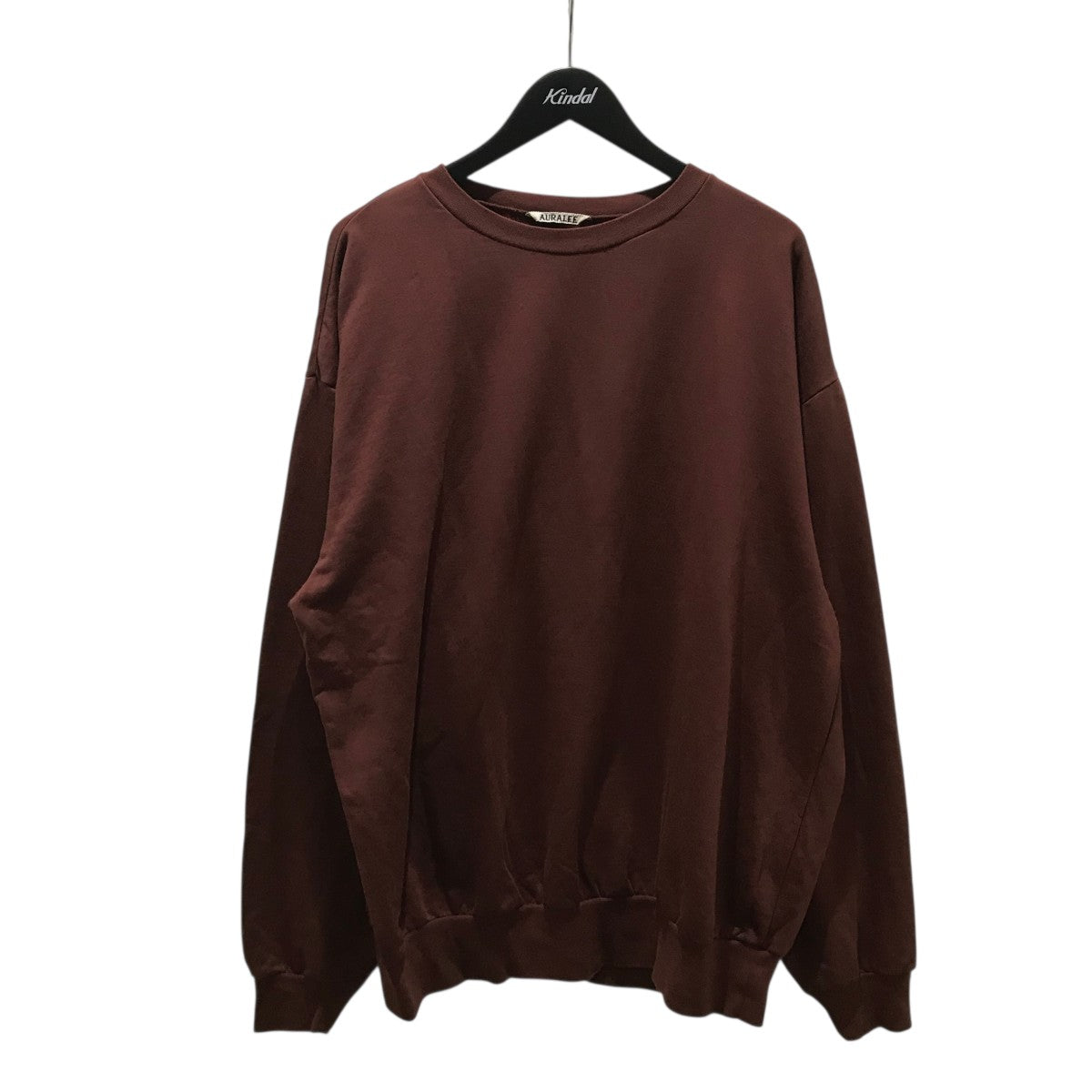 AURALEE(オーラリー) ELASTIC HIGH GAUGE SWEAT P／Oスウェット