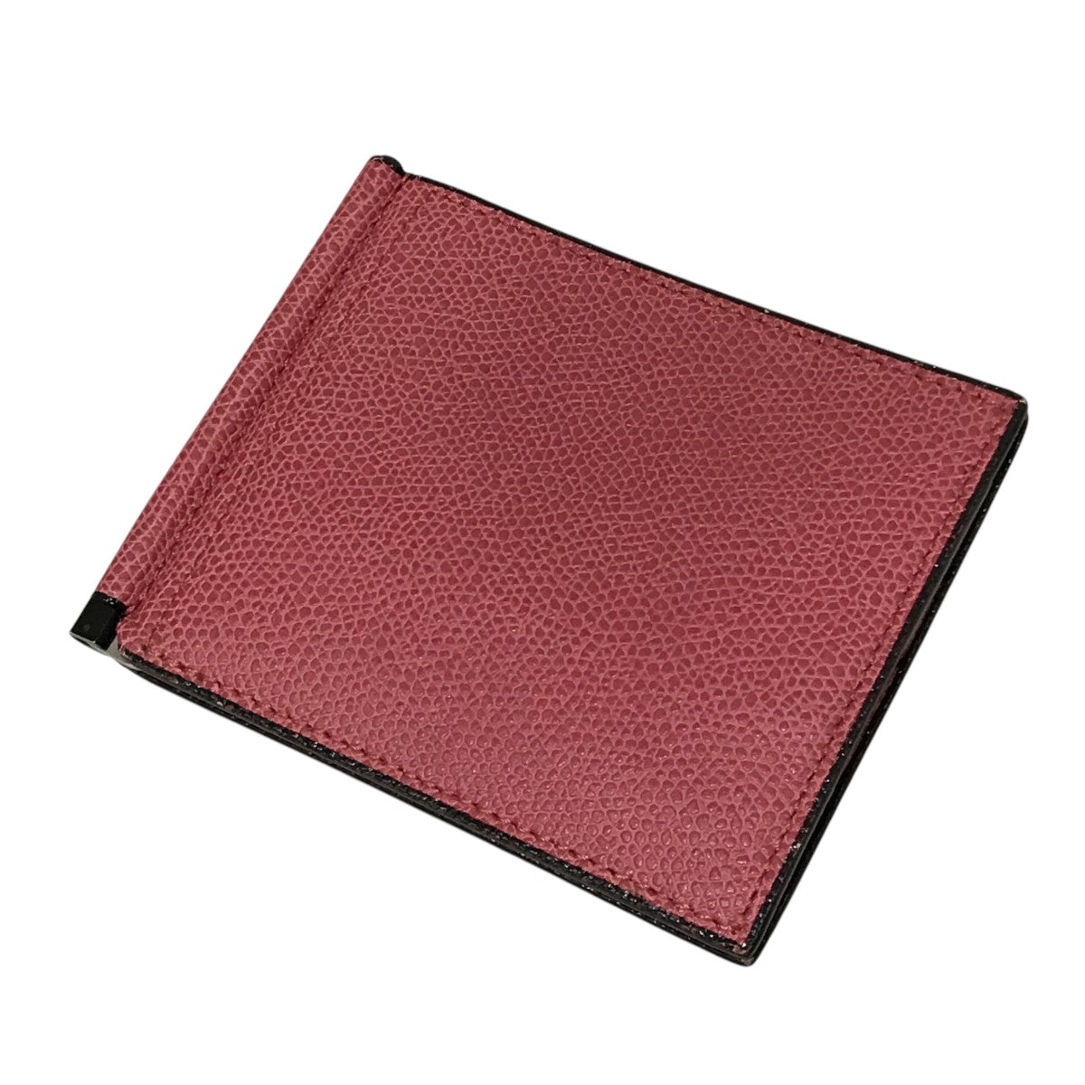 Valextra(ヴァレクストラ) マネークリップ付きカードケース ピンク