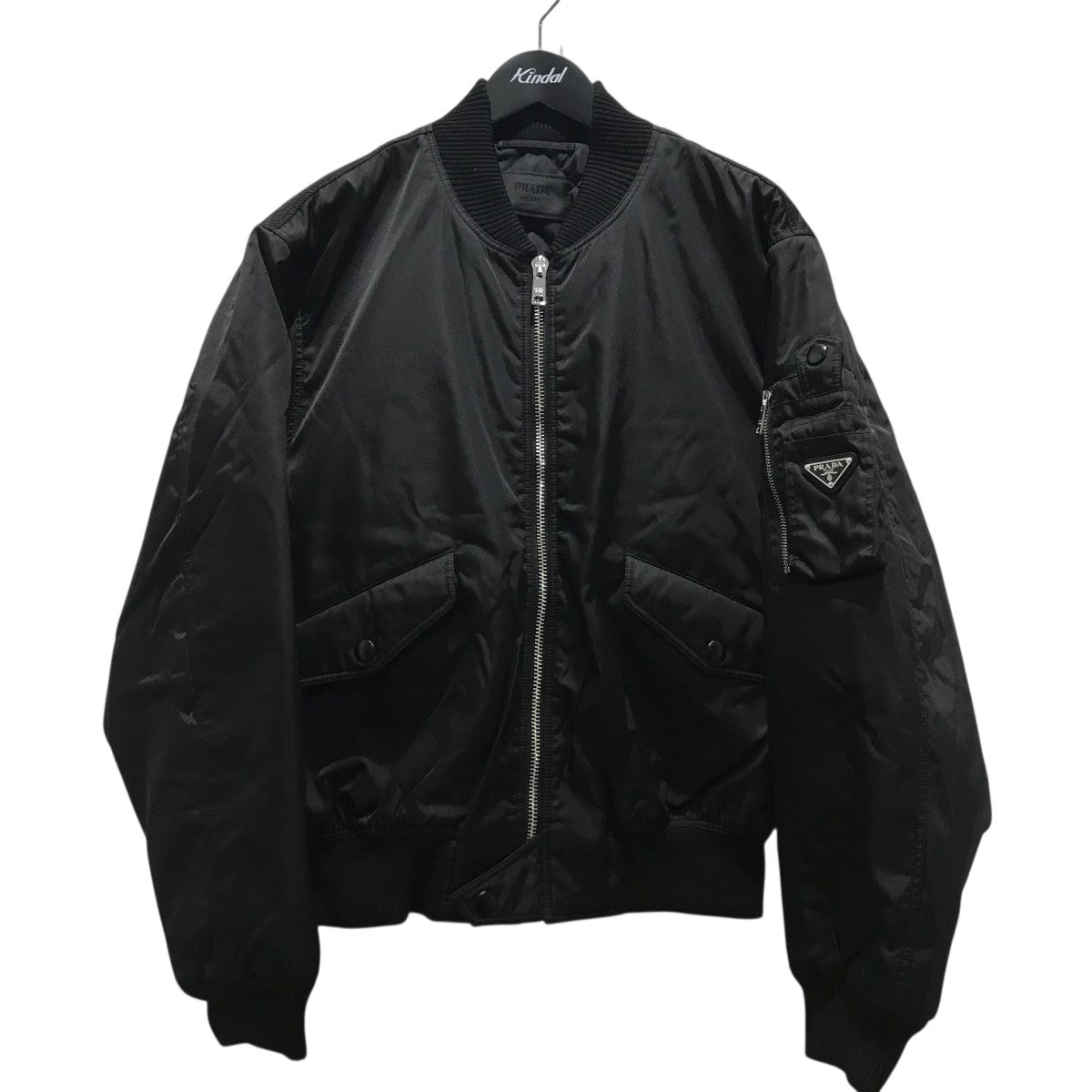 PRADA(プラダ) RE-NYLON中綿ボンバージャケットSGC824 SGC824 ブラック