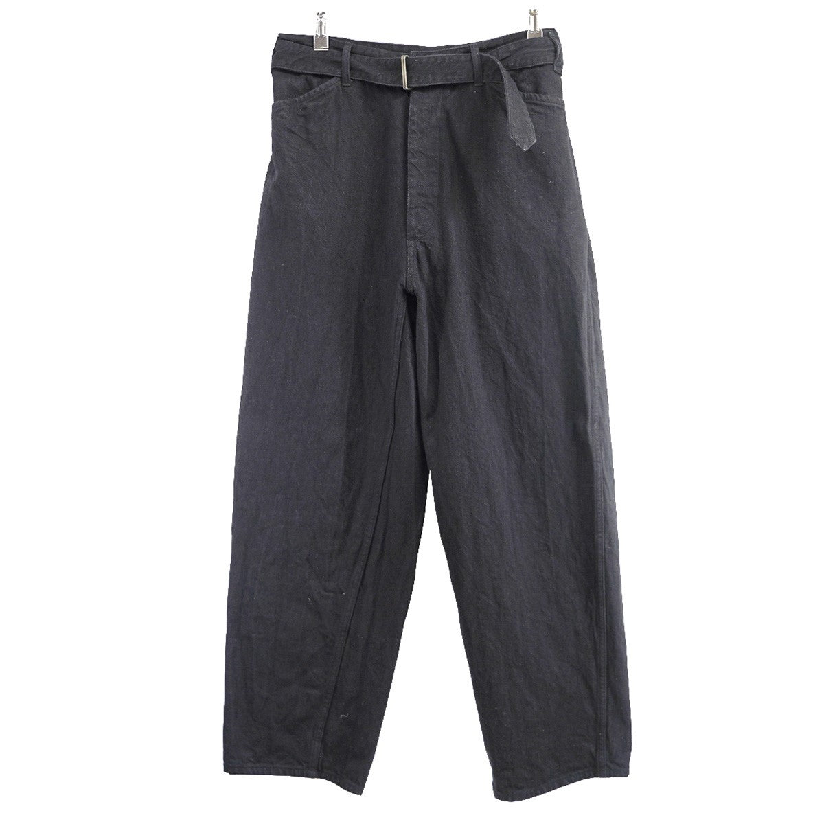 COMOLI(コモリ) 25SS デニム ベルテッドパンツ ベルト ジーンズ デニム