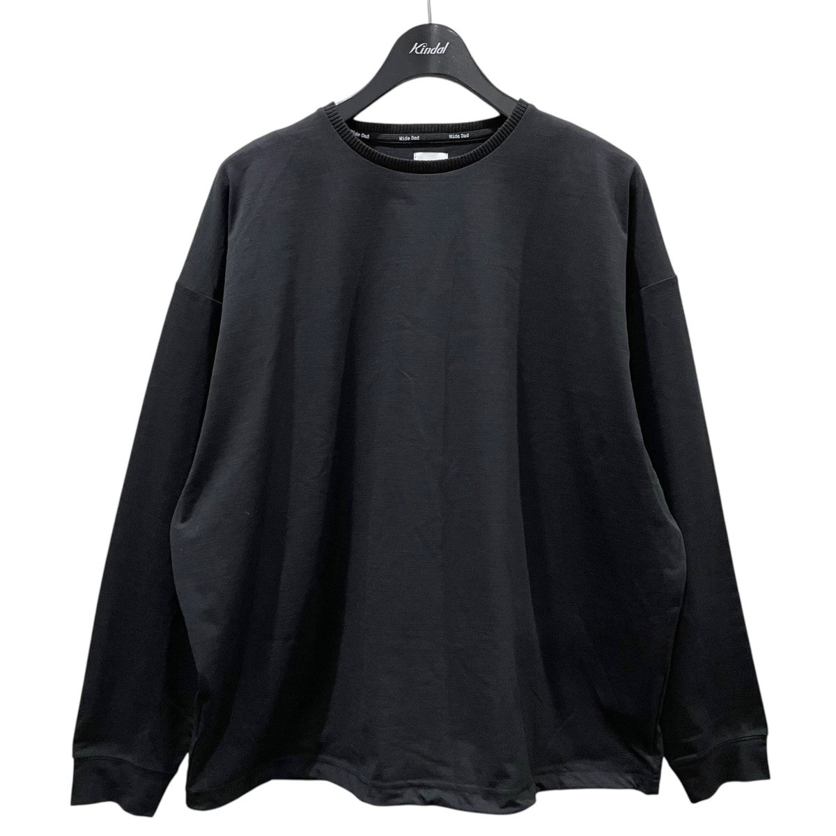 Wide Dad(ワイドダッド) 25SS 裾ドローコード長袖カットソー SHADE