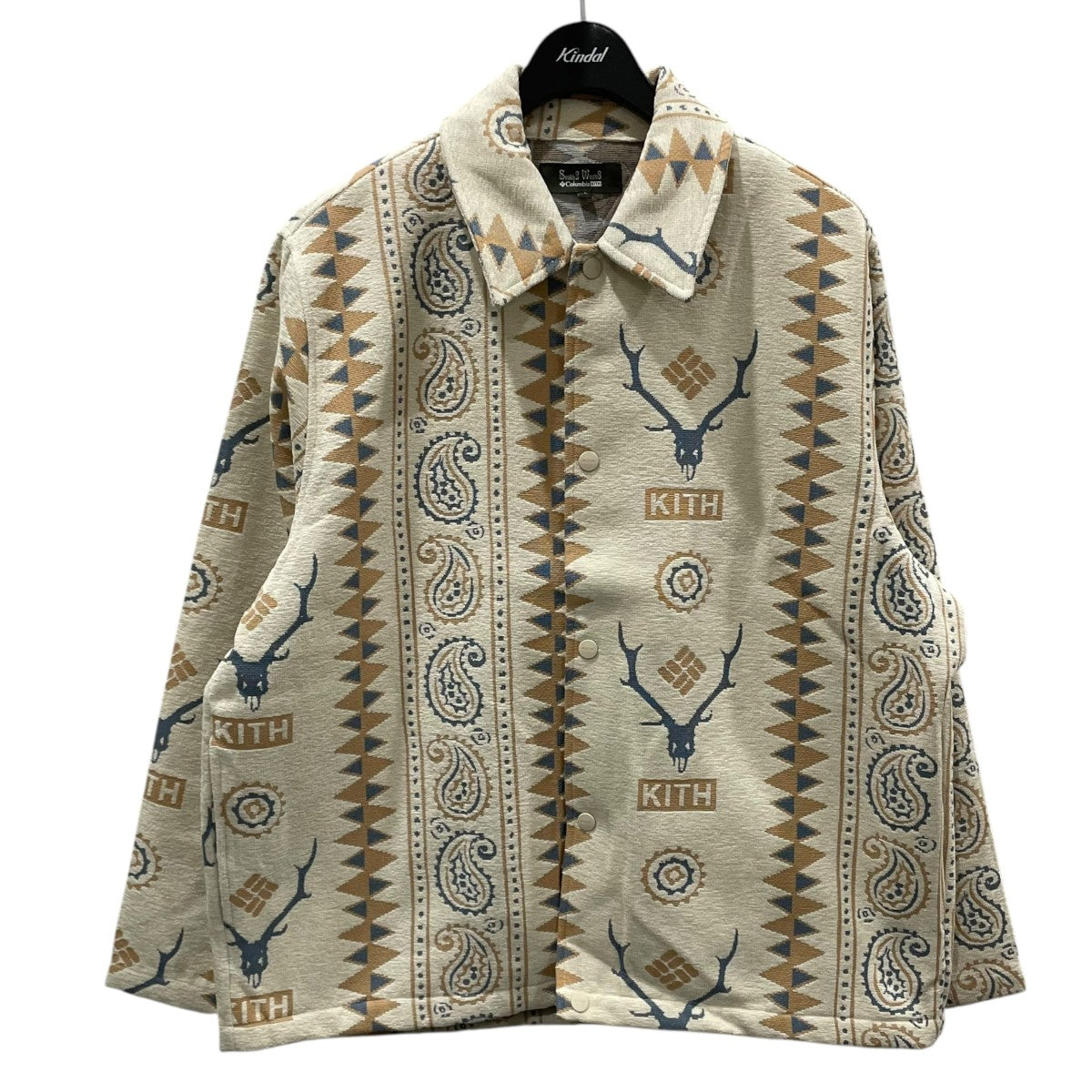 KITH×south2 west8×Columbia タペストリー コーチジャケット Tapestry