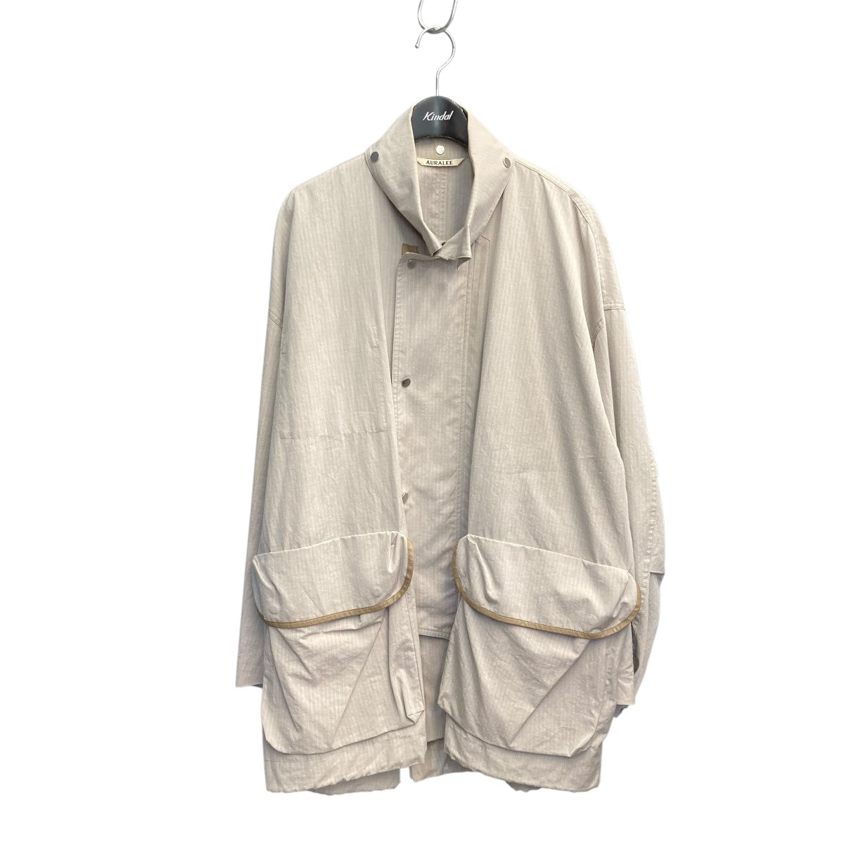 AURALEE(オーラリー) 21SSWASHED FINX RIPSTOP CHAMBRAY BIG FIELD