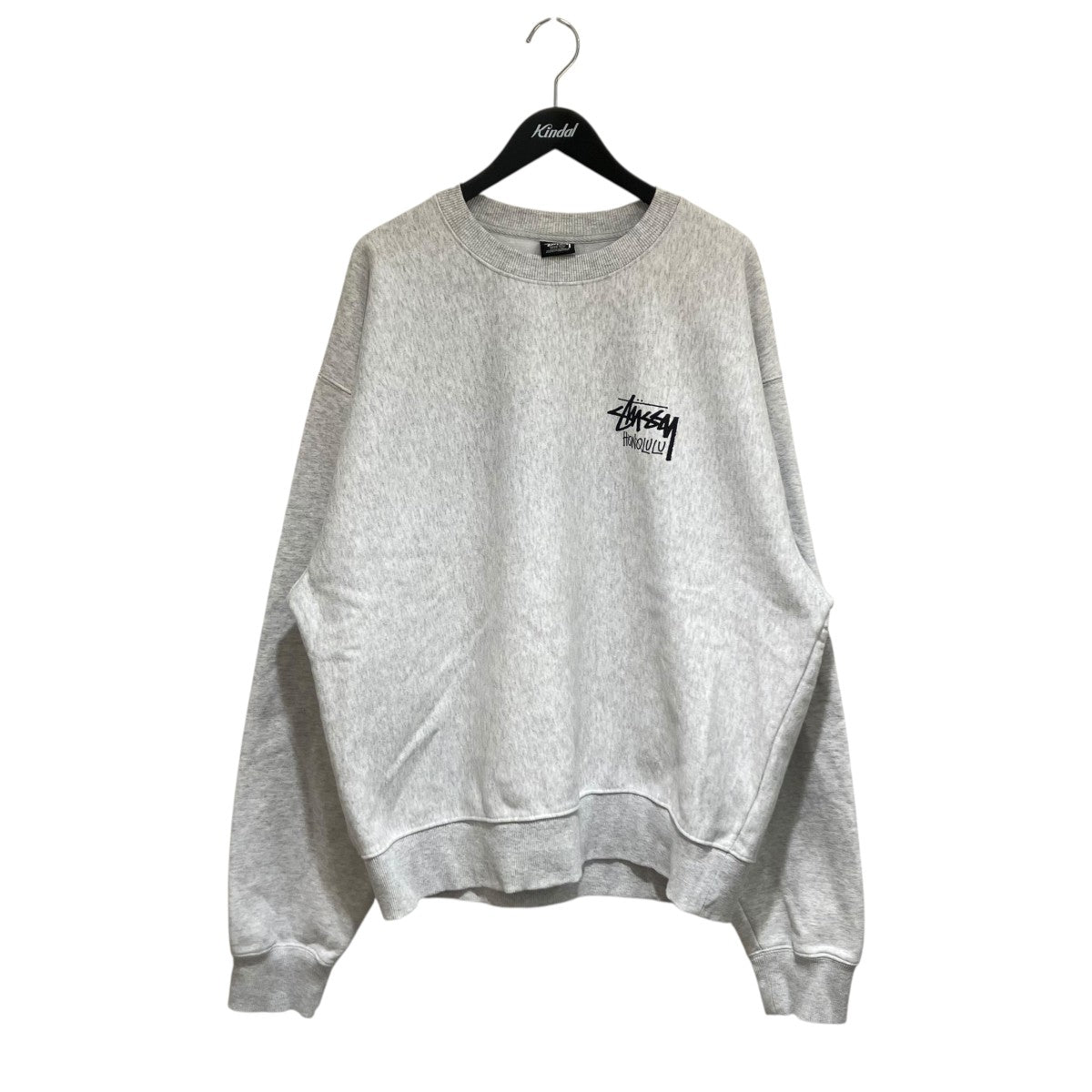 stussy(ステューシー) HONOLULU長袖トレーナー グレー サイズ XXL