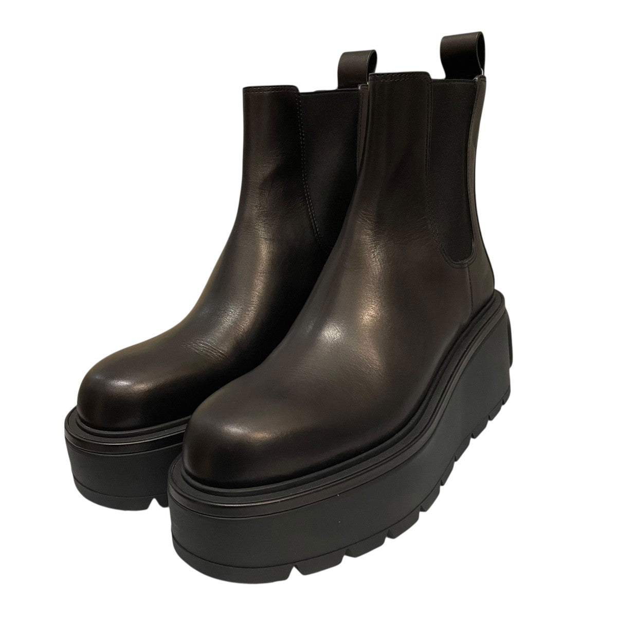 VALENTINO(ヴァレンチノ) ユニークフォーム サイドゴアブーツ ブラック