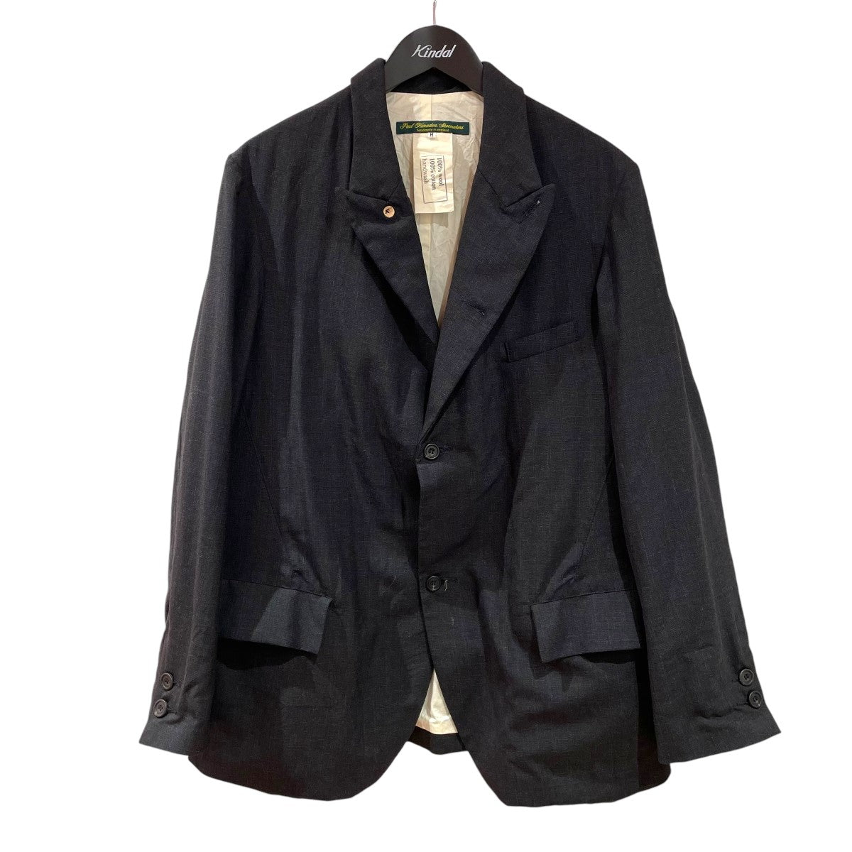 Paul Harnden(ポールハーデン) テーラードジャケット グレー サイズ M