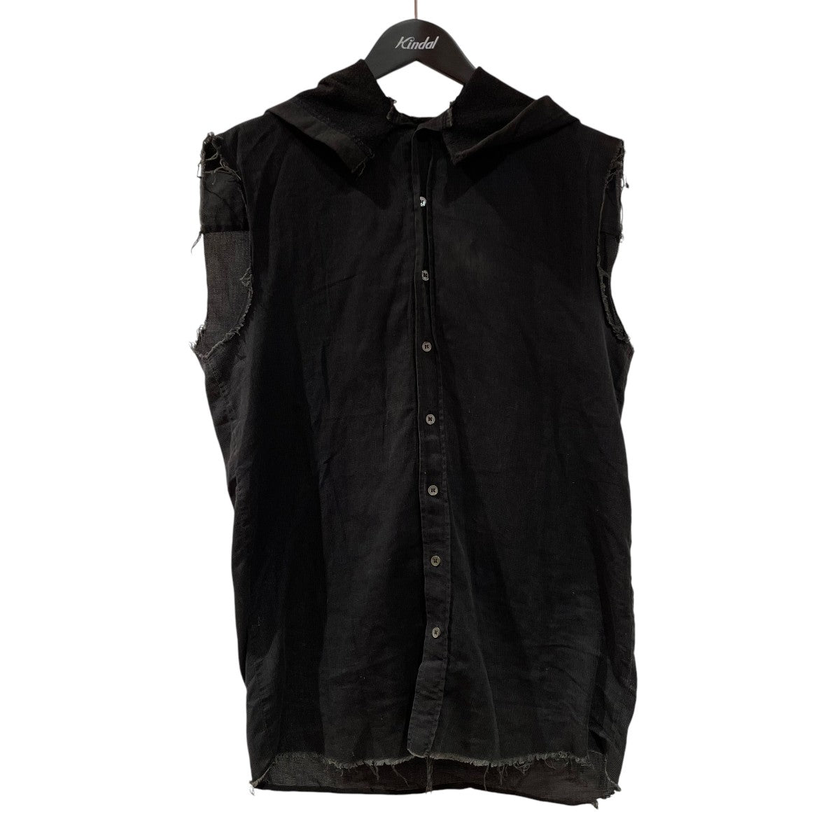 RAF SIMONS(ラフシモンズ) 03SS消費者期ノースリーブシャツ ブラック