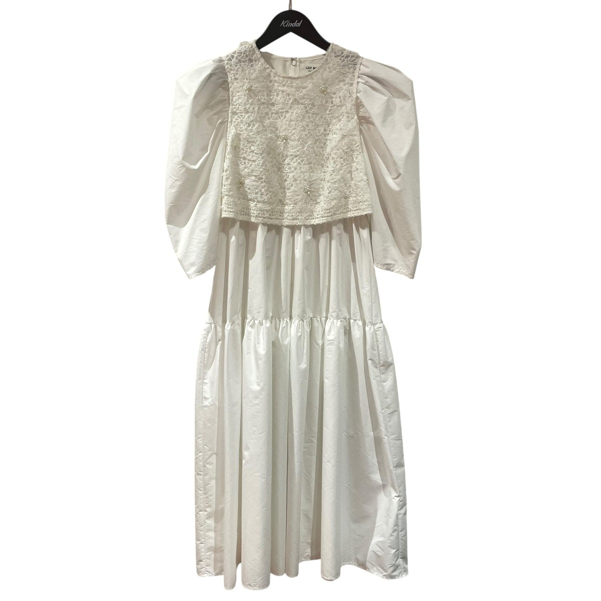 Lily Brown(リリーブラウン) ドレスLWFO224806 LWFO224806 ホワイト