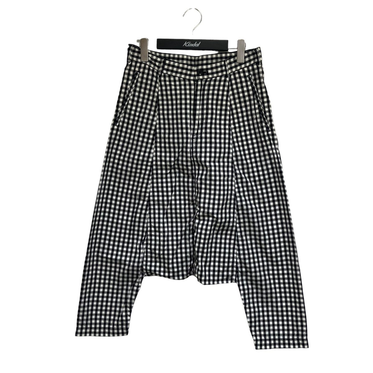 BLACK COMME des GARCONS(ブラックコムデギャルソン) チェックサルエル