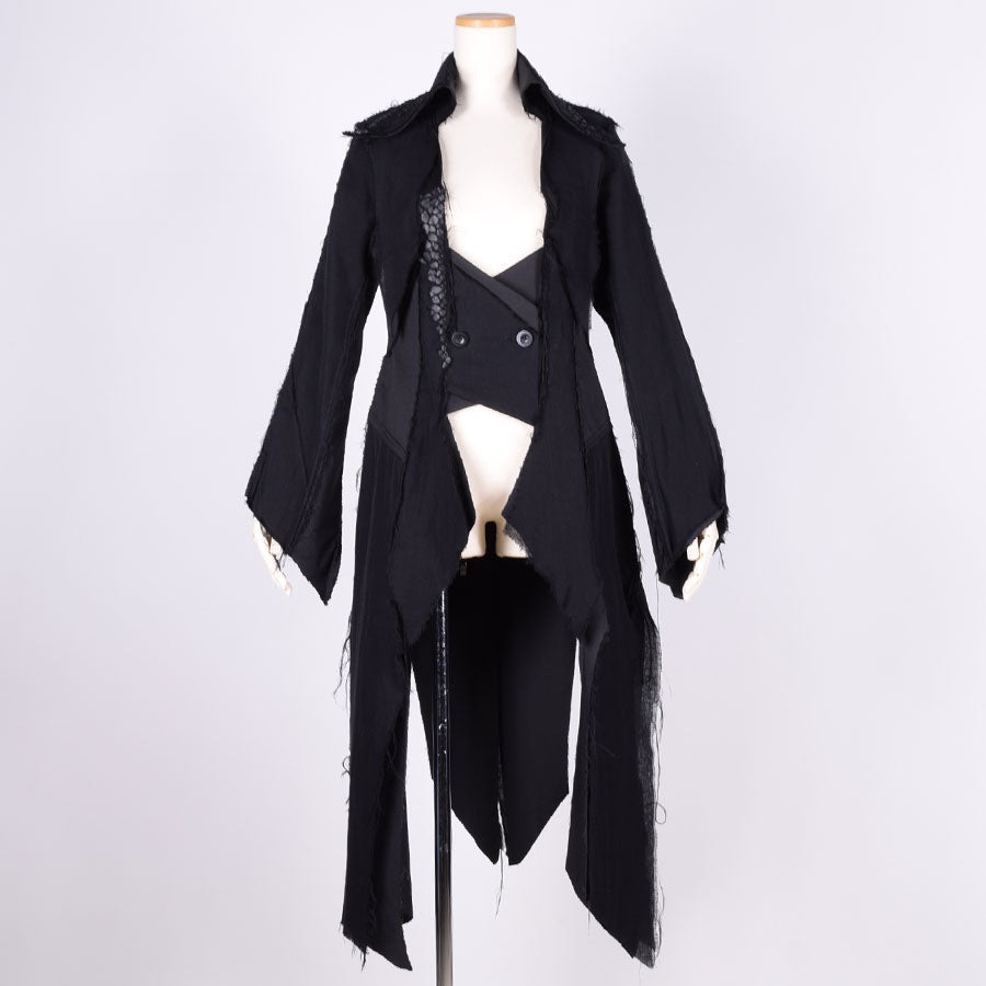 Cursed Abyss Swallowtail Jacket – h.NAOTO WEBSHOP