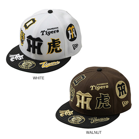 阪神タイガース 9FIFT MULTI LOGO NEW ERA WHITE 9FIFTY(TM)キャップ