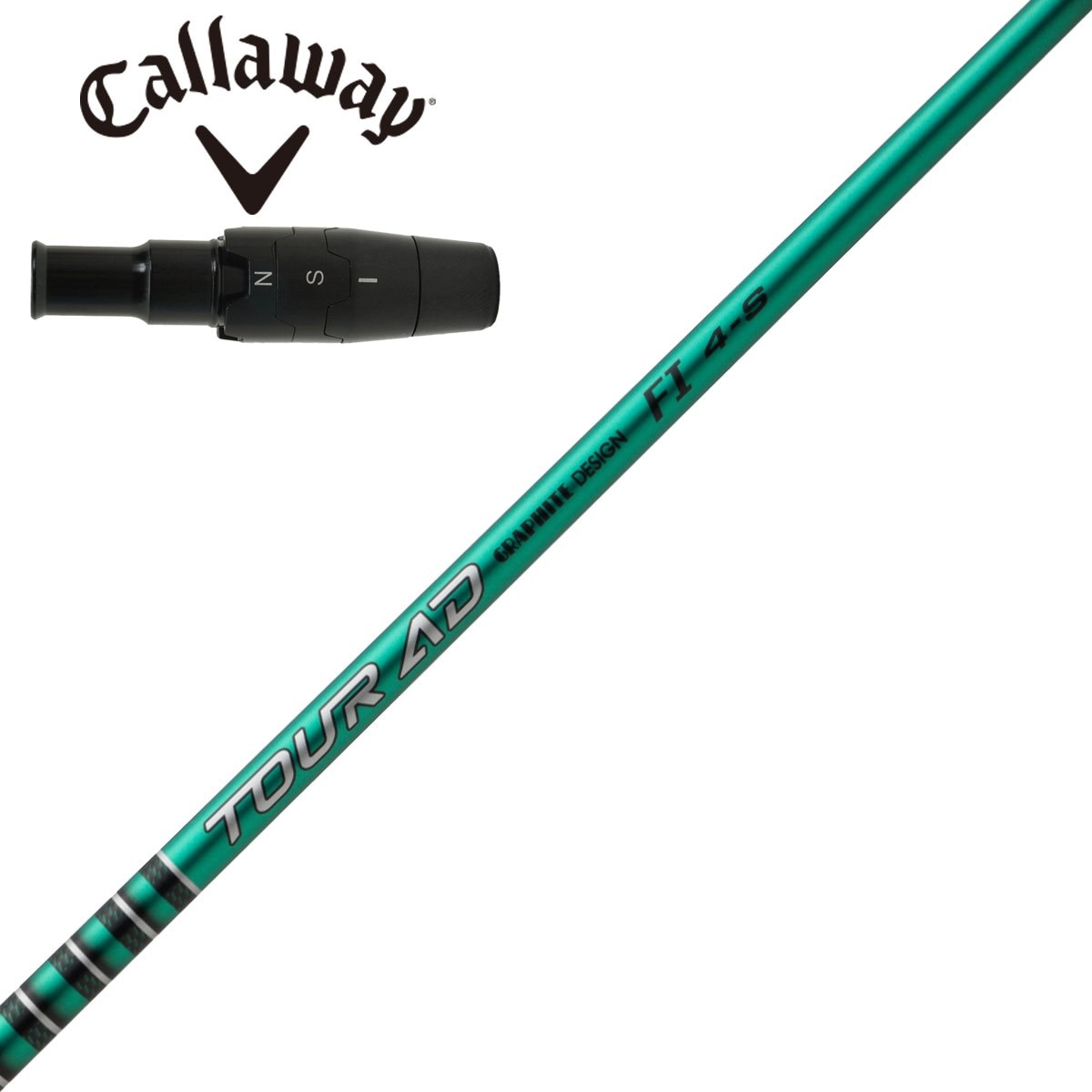 キャロウェイドライバー用 Tour AD FI スリーブ付きシャフト(スリーブ