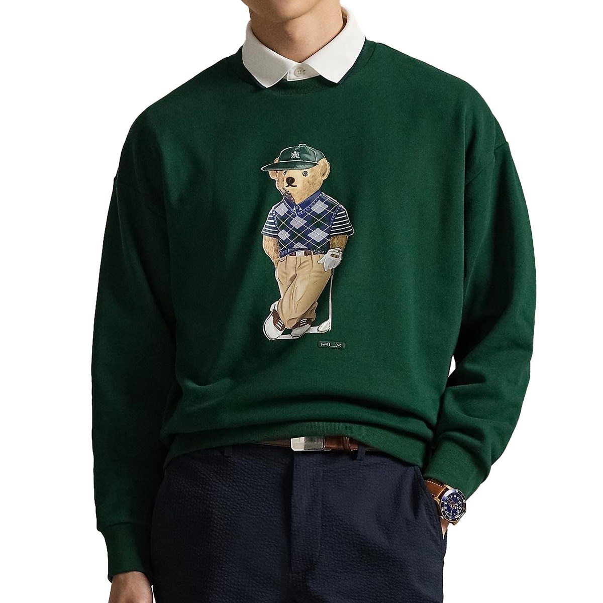 RLX リラックス フィット Polo ベア スウェットシャツ(中間着(セーター