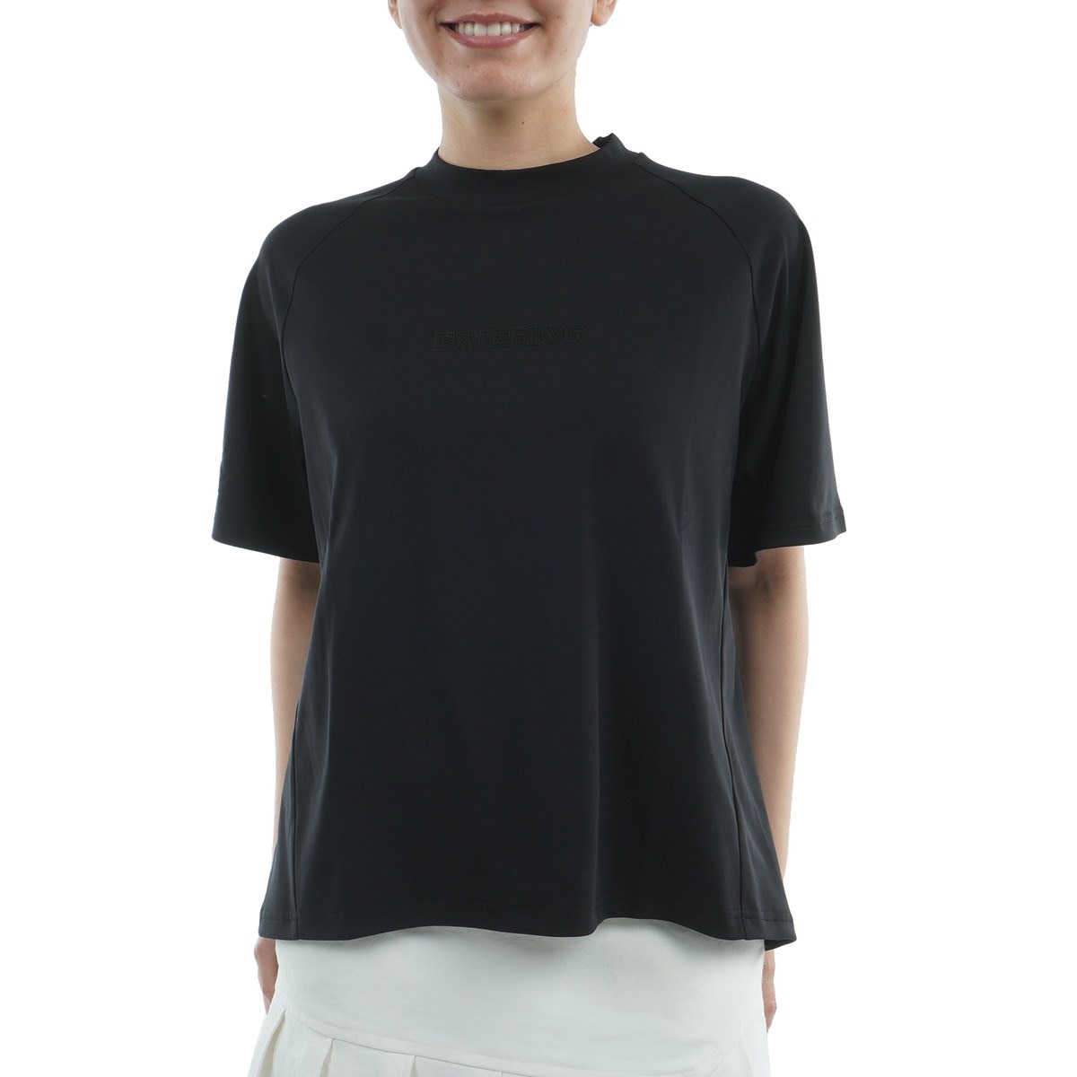 STITCHED 3Dロゴ RF ハイネック半袖シャツ レディス(半袖シャツ