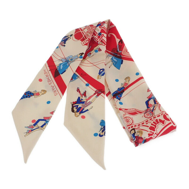 エルメス HERMES ツイリー エクスリブリス パリジェンヌ スカーフ