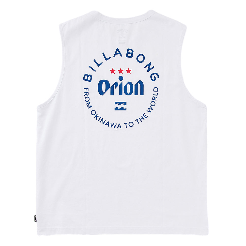 BILLABONG × ORION】タンクトップ ORION LOGO （ホワイト） ビラボン