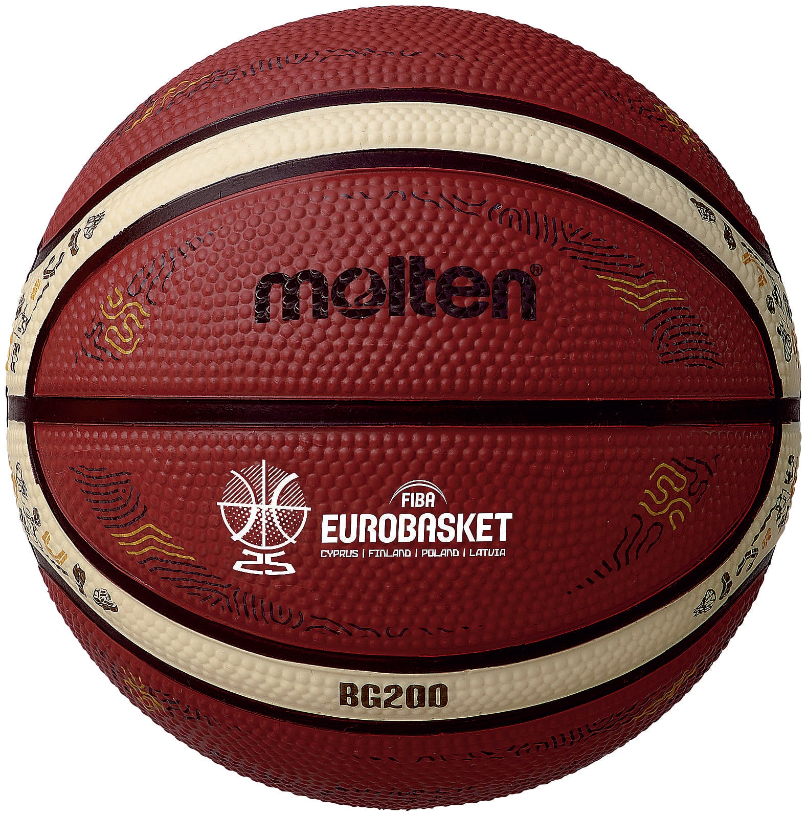 BG200 EuroBasket 2025 公式試合球 レプリカ（1号球） | モルテン公式