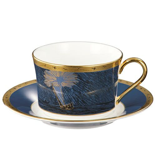 Noritakeカップ＆ソーサー（ムーミンパパ海へ行く）TG93686 - MOOMIN SHOP