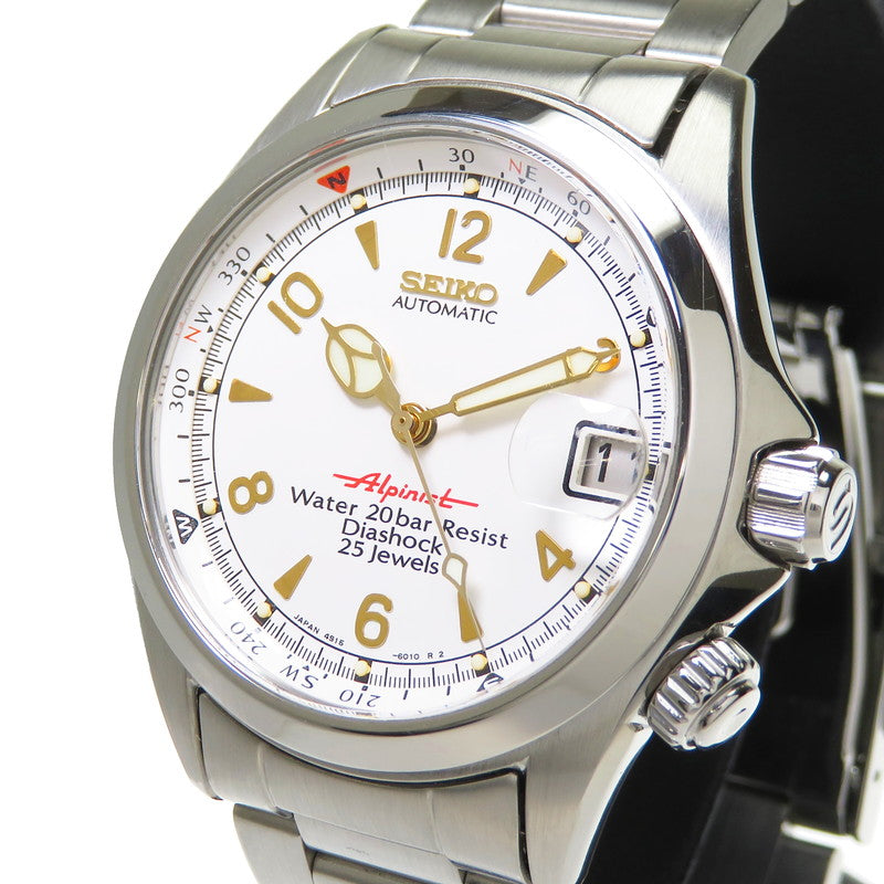 SEIKO/セイコー】 4S15-6000 アルピニスト 腕時計 ステンレススチール