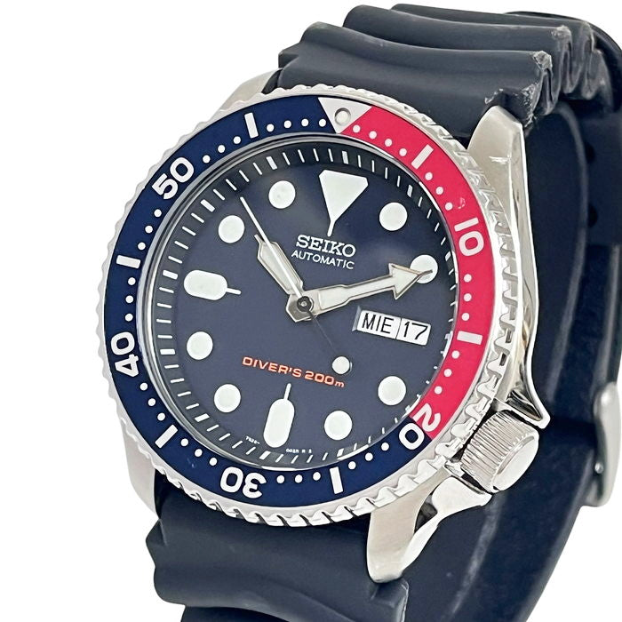 SEIKO/セイコー】 SKX009J ペプシ ネイビーボーイ 腕時計 ステンレス