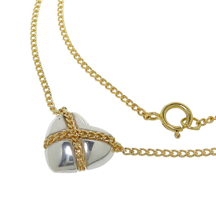 TIFFANY&Co./ティファニー】 ネックレス チェーンクロスハート K18