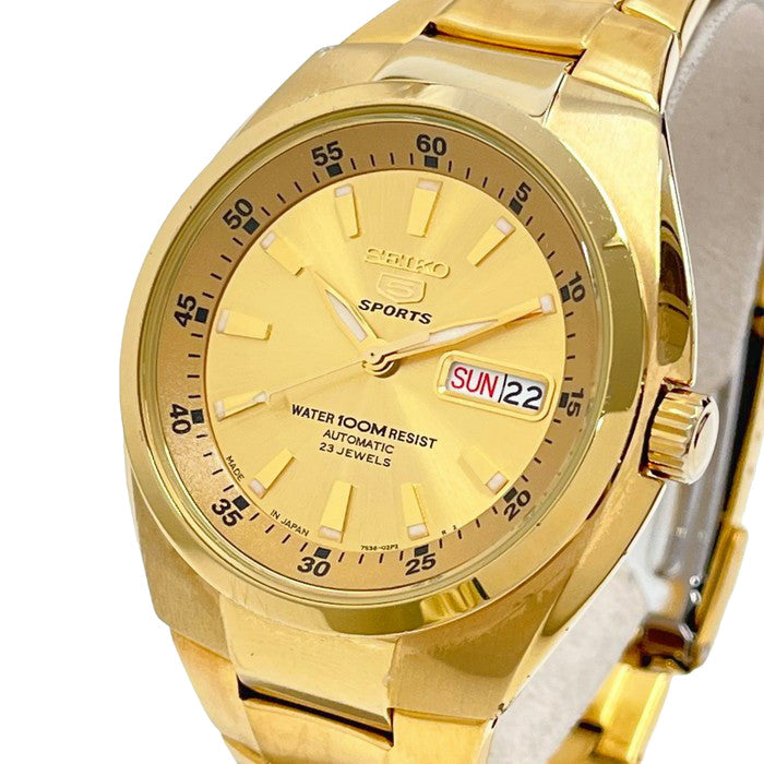 SEIKO/セイコー】 5スポーツ 7S36-02A0 裏スケルトン 腕時計 GP 自動