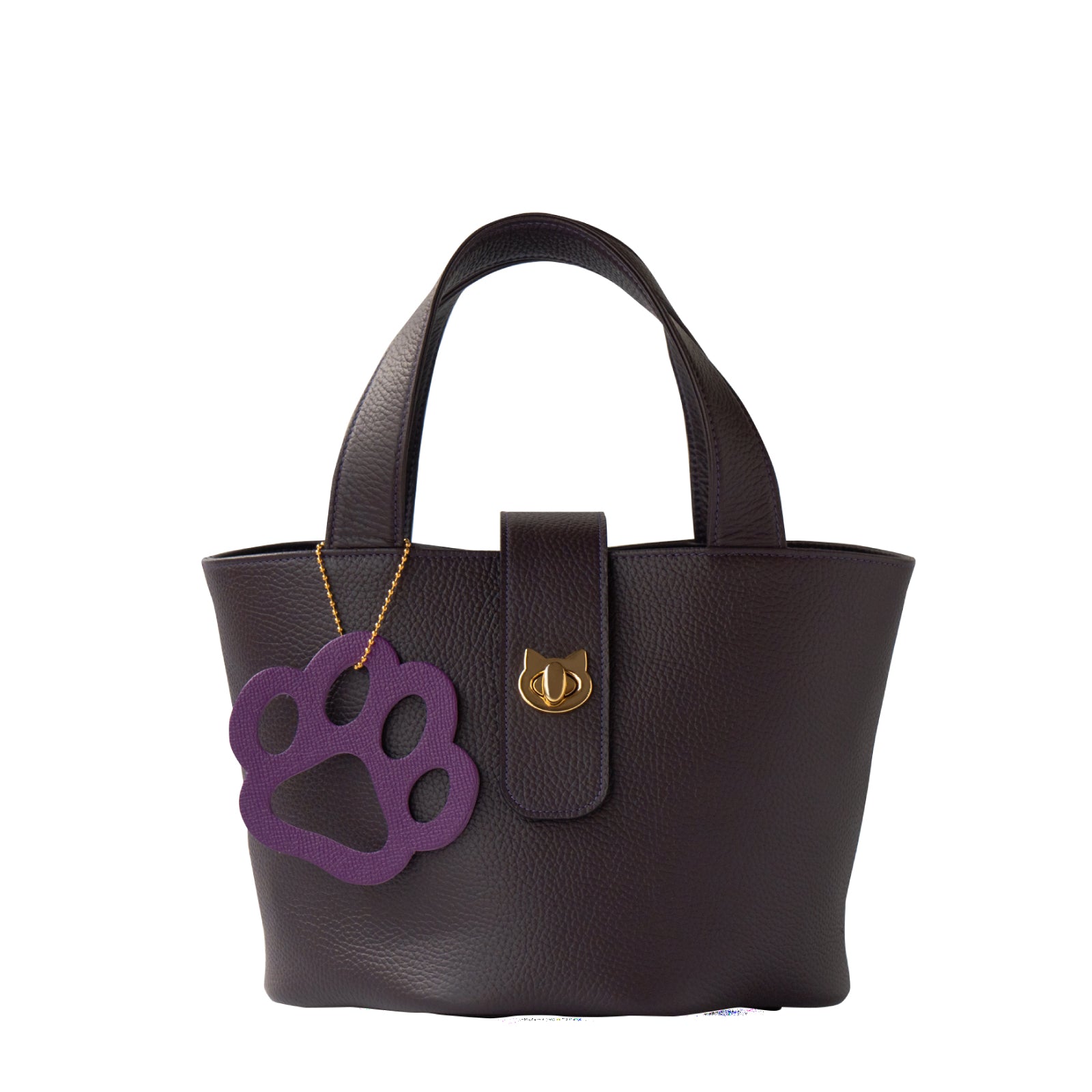 バケットバッグ PAW (パウ) 肉球チャームセット キュイールマッシュ