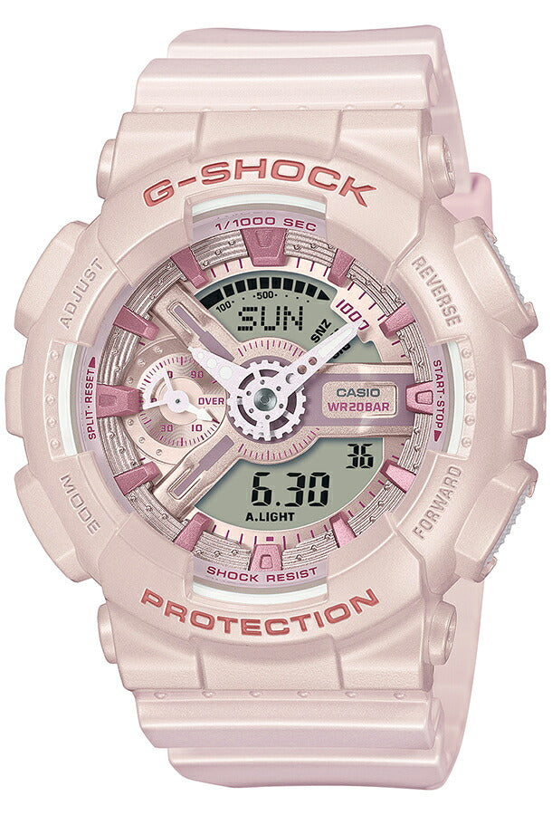 G-SHOCK ミッドサイズ シルキートーンカラーズ ピンク GMA-S110ST-4AJF