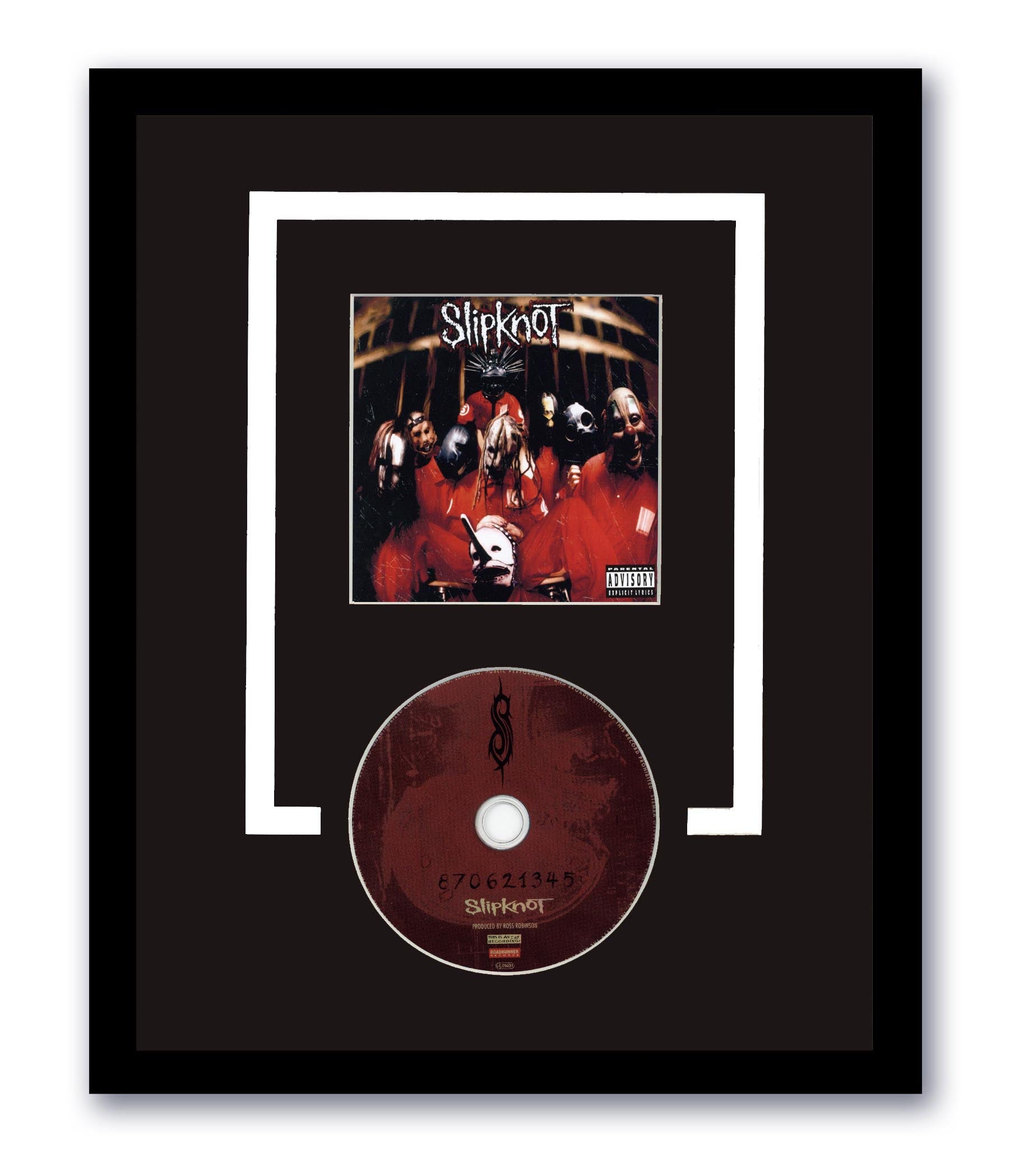 Slipknot 11x14 Custom Framed Slipknot CD Corey Taylor – Zobie