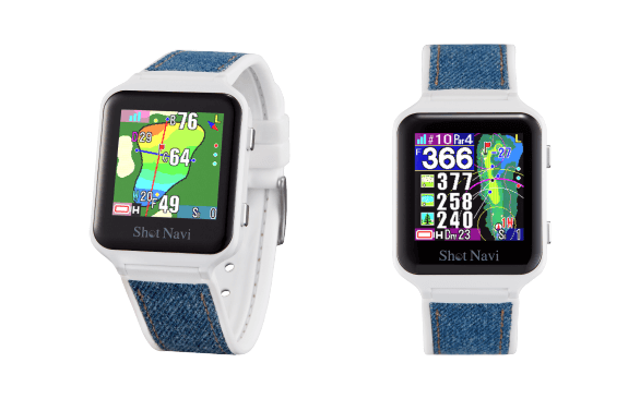 Shot Navi W1-FW(ショットナビ W1-FW)::時計型GPSゴルフナビ